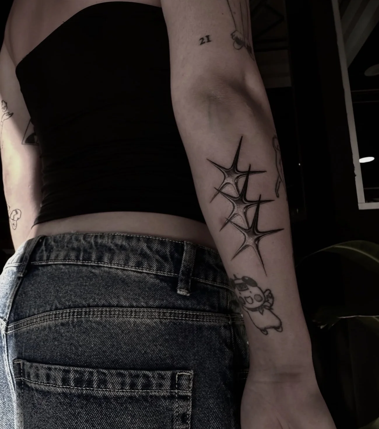 Geometric star and linework — Katherina Blood Vessel