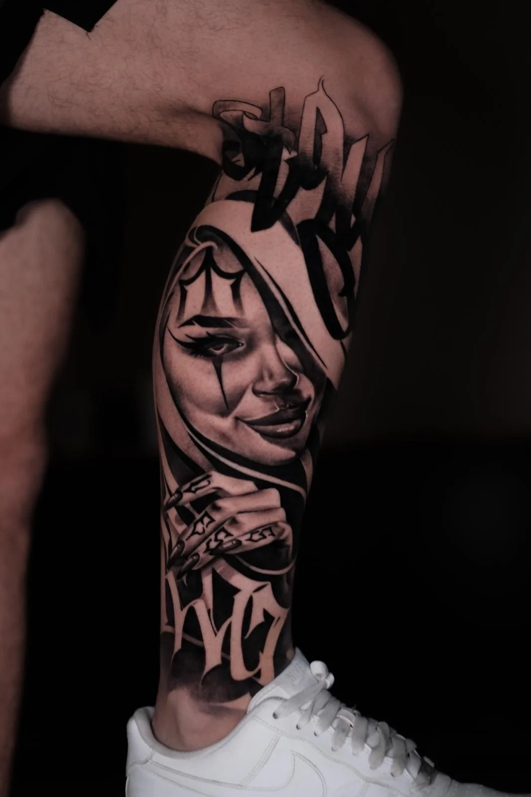 Realistic portrait tattoo — Soner Aslan
